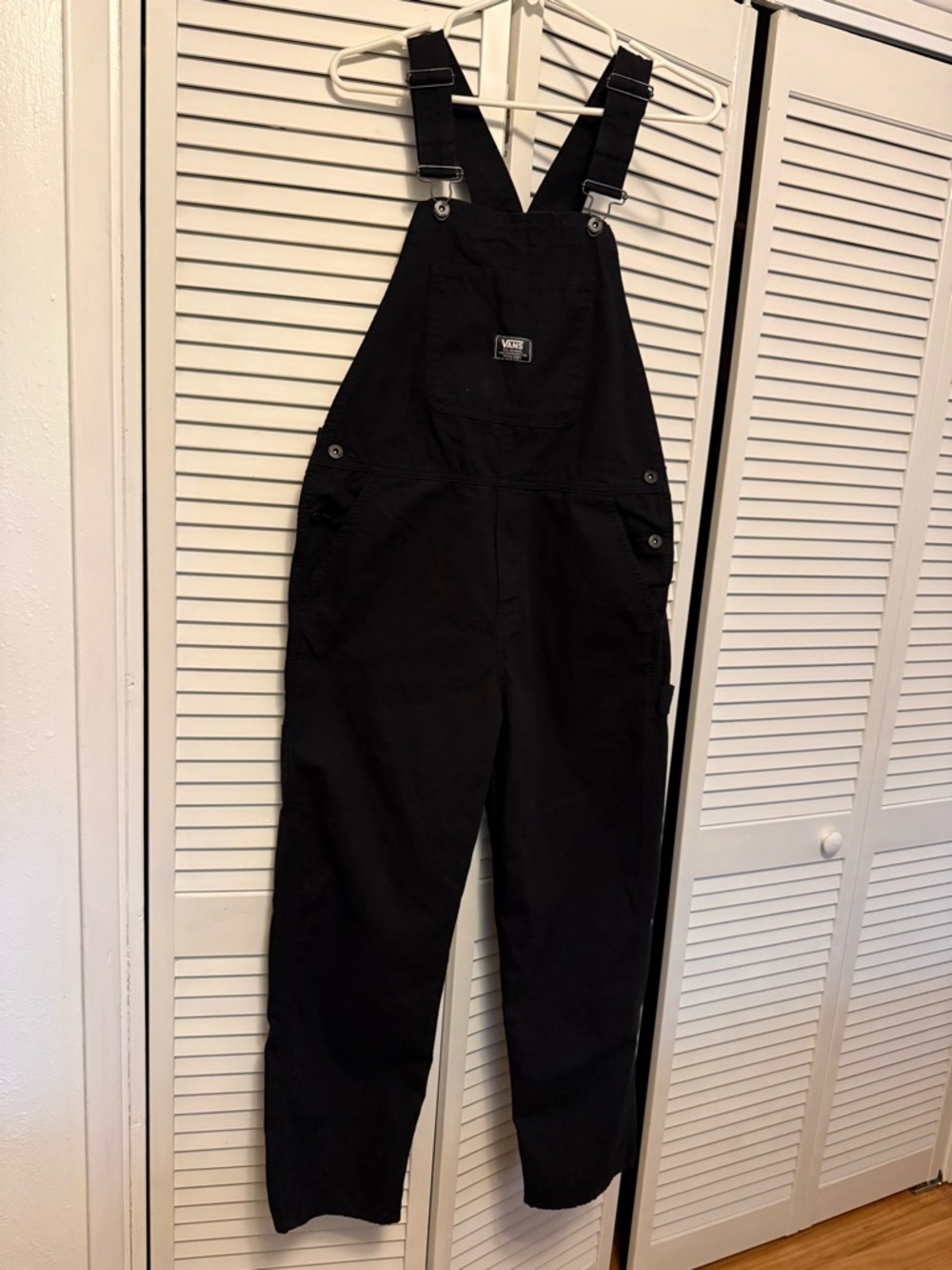 Vans Black Workwear Overalls with Adjustable Straps